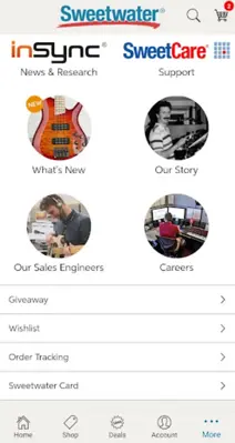 Sweetwater android App screenshot 3